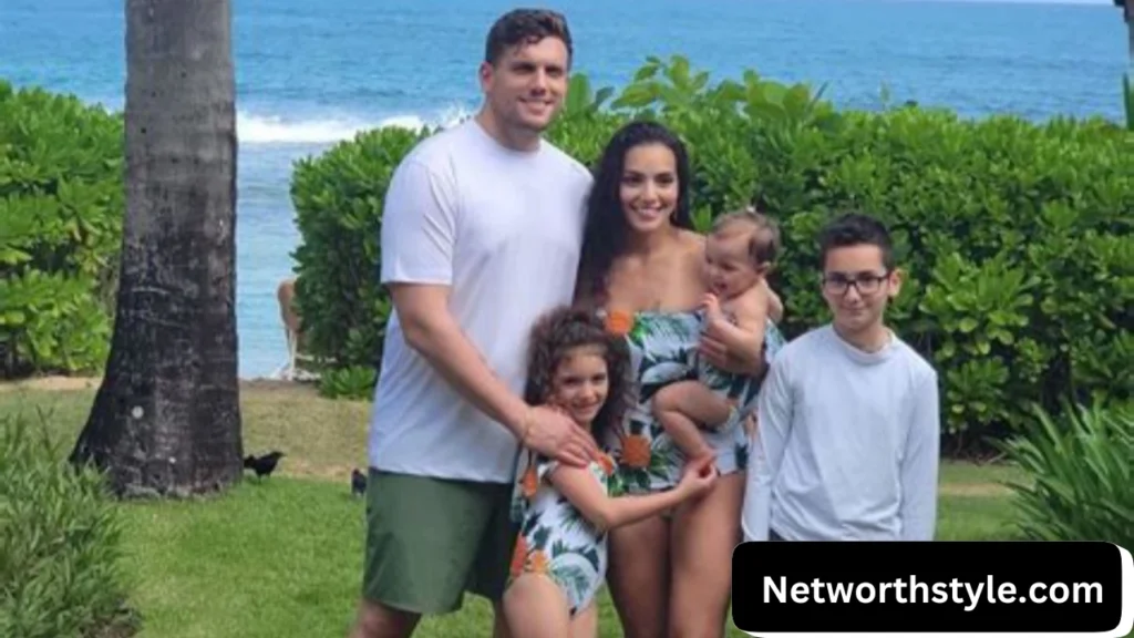 Chris Distefano With His Wife And Children