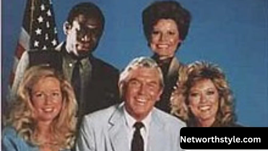 Kene Holliday With Cast Members of Matlock 